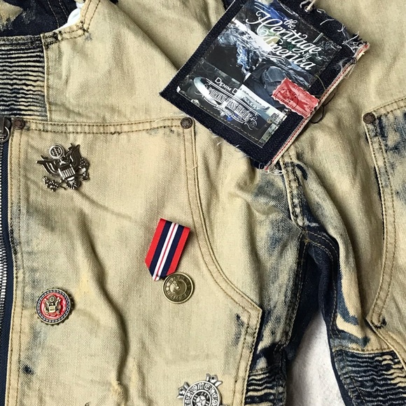 Denim Distillery The HERITAGE by AMERICA 76, Sz 42x34 NWT - Picture 6 of 7